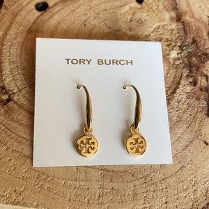 NWT Tory Burch golden drop earrings